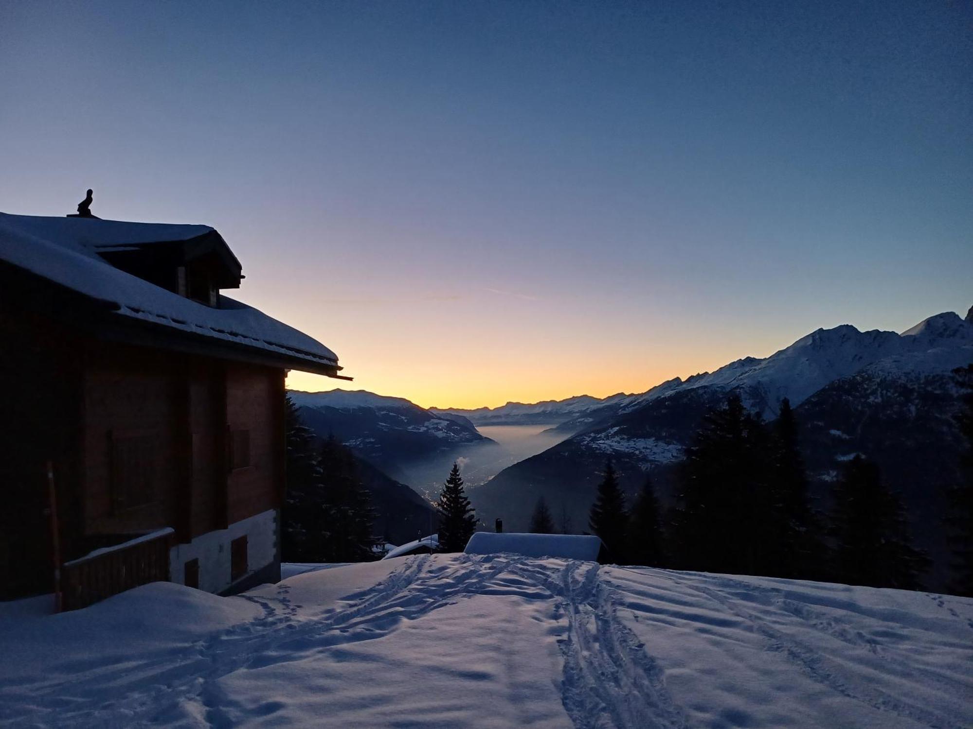 Chalet Bietschhorn Rosswald Termen Luaran gambar